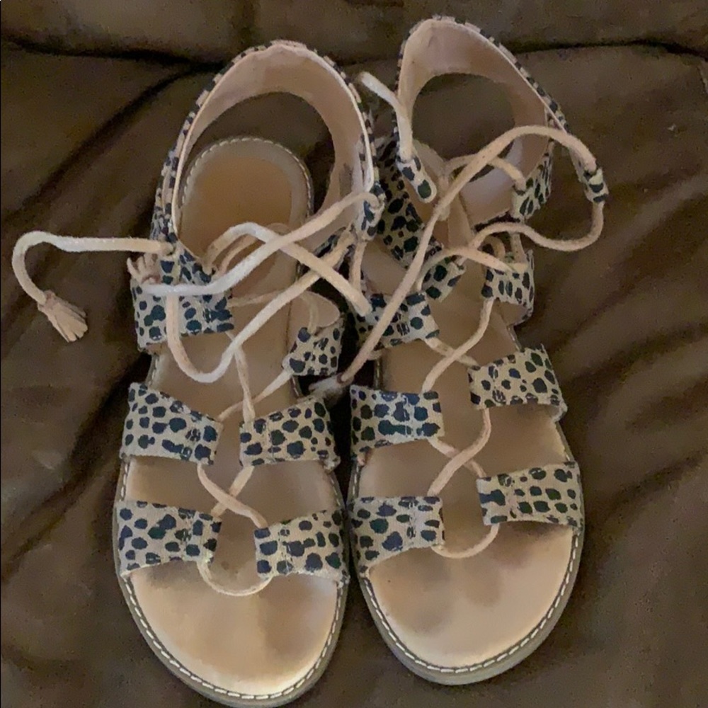 Leopard Sandals